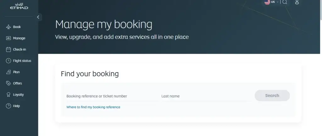 How to book Wheelchair Assistance in Etihad Airways