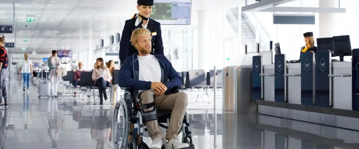 Lufthansa Airlines Wheelchair Assistance