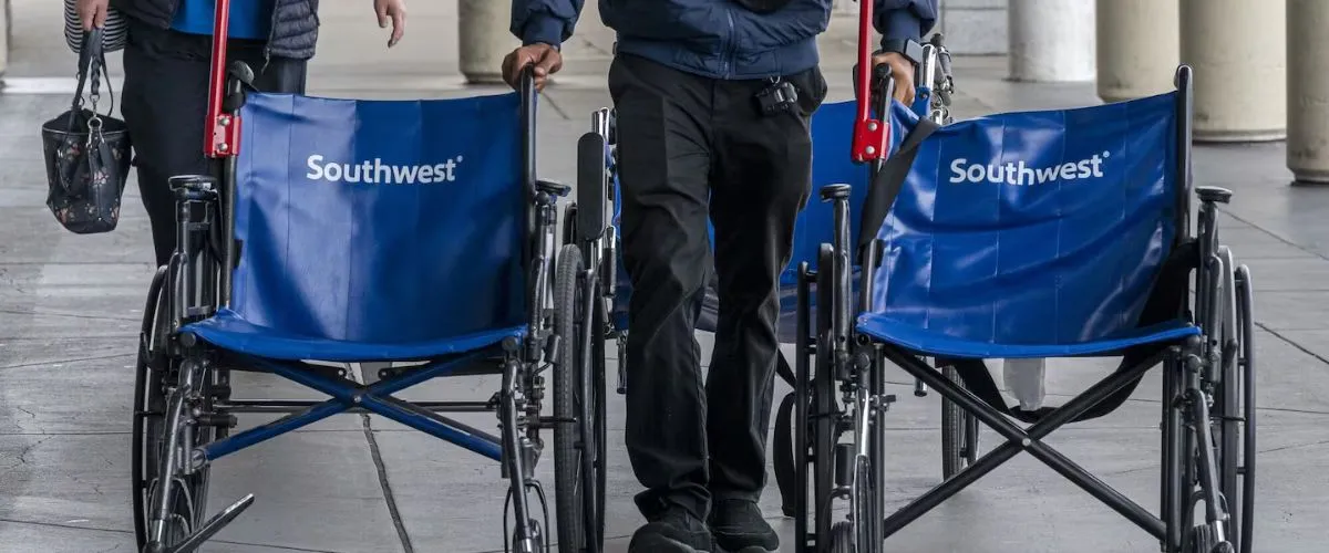 Southwest Airlines Wheelchair Assistance