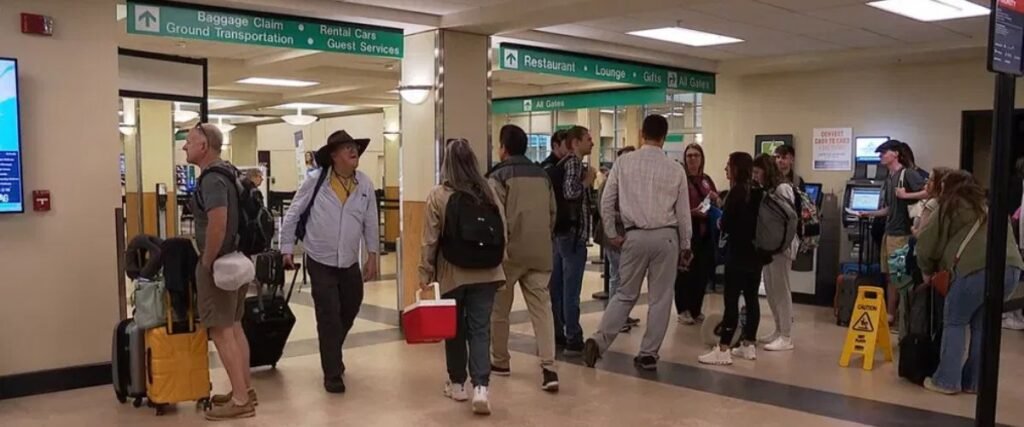Asheville Airport TSA wait time