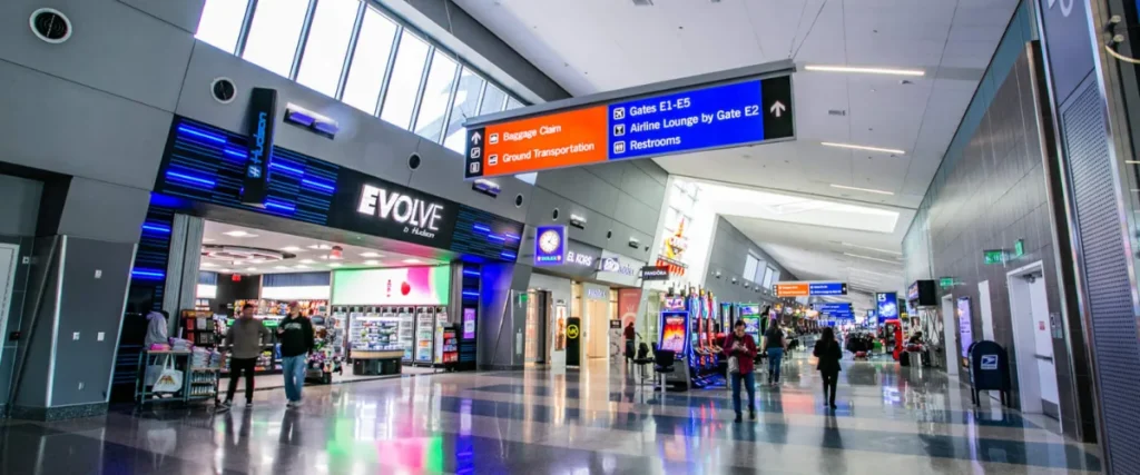 What terminal is frontier airlines at las vegas